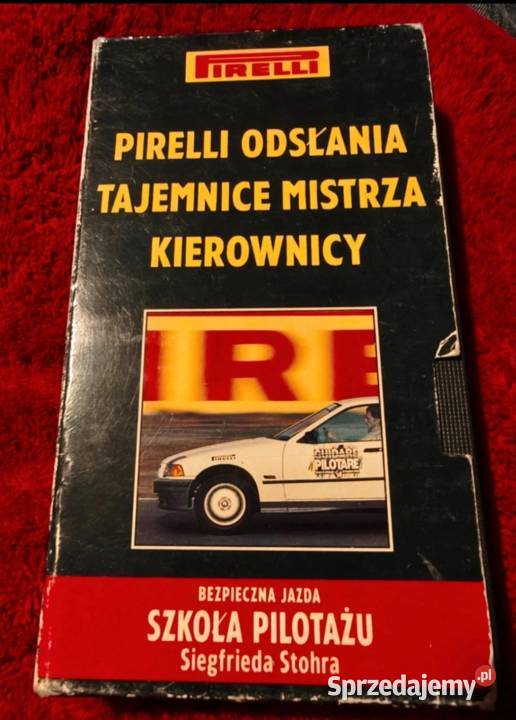 Pirelli szkoła pilotażu unikat VHS lubelskie sprzedam