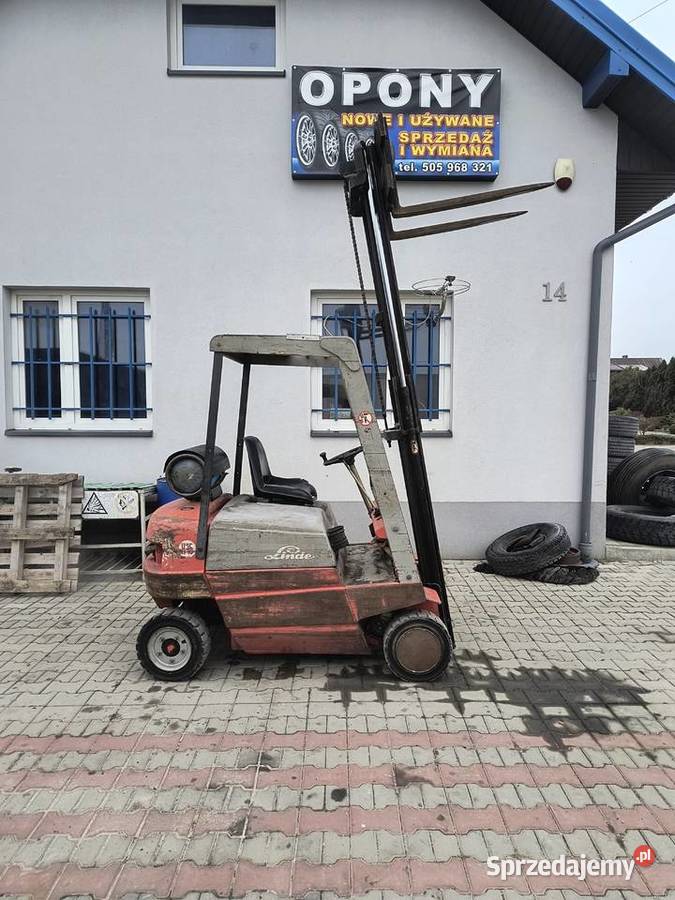 Wózek widłowy Linde h15T gazowy