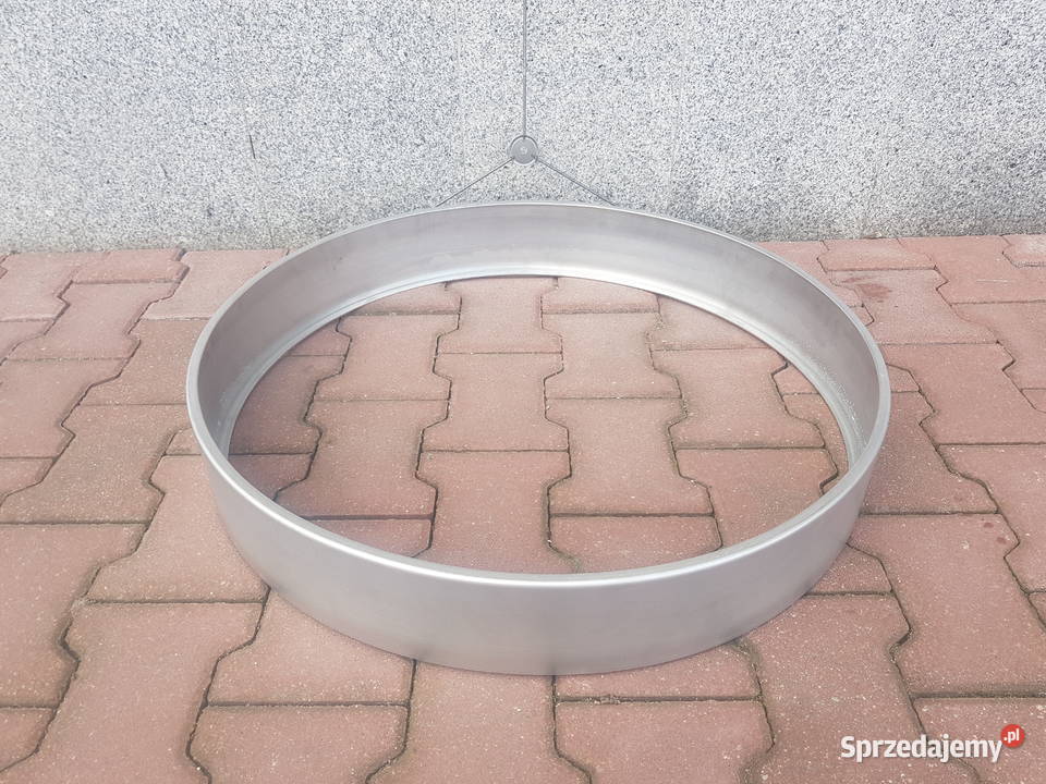 Klosz do lampy 70 aluminium surowy RING mazowieckie Warszawa