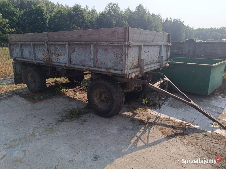 przyczepa sztywna 4 t Przyczepy rolnicze mazowieckie Komorów
