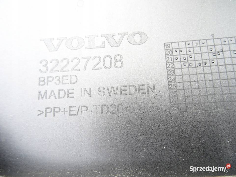 VOLVO V90 RDESIGN SPOILER POD ZDERZAK PRZÓD 2021 osobowe Gorzów Wielkopolski sprzedam