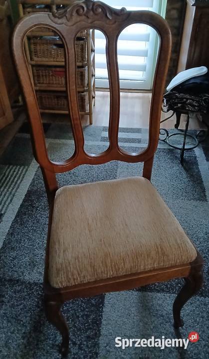 Stół z krzesłami 105cm mazowieckie Ciechanów