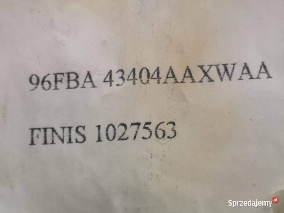 KLAMKA KLAPY BAGAŻNIKA FORD FIESTA 9502 NOWA osobowe