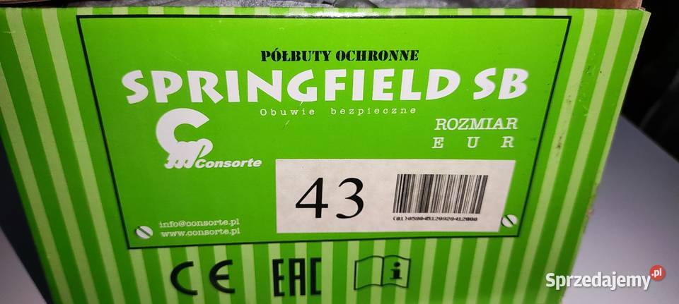 Sprzedam buty robocze Consorte z metalowym inna Miechów