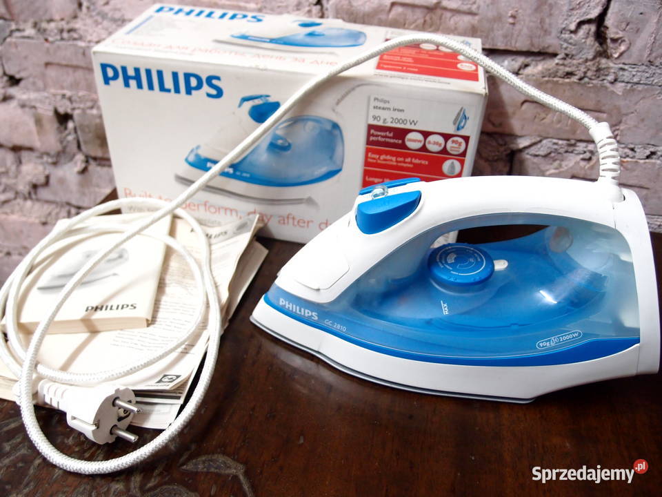 Żelazko parowe PHILIPS GC 2810 2000W SteamGlide AGD drobne Łódź sprzedam