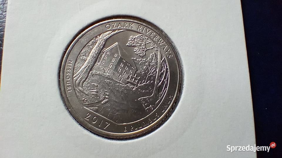 Stare monety 14 dolar 2017 P Ozark USA Numizmatyka Lesko sprzedam
