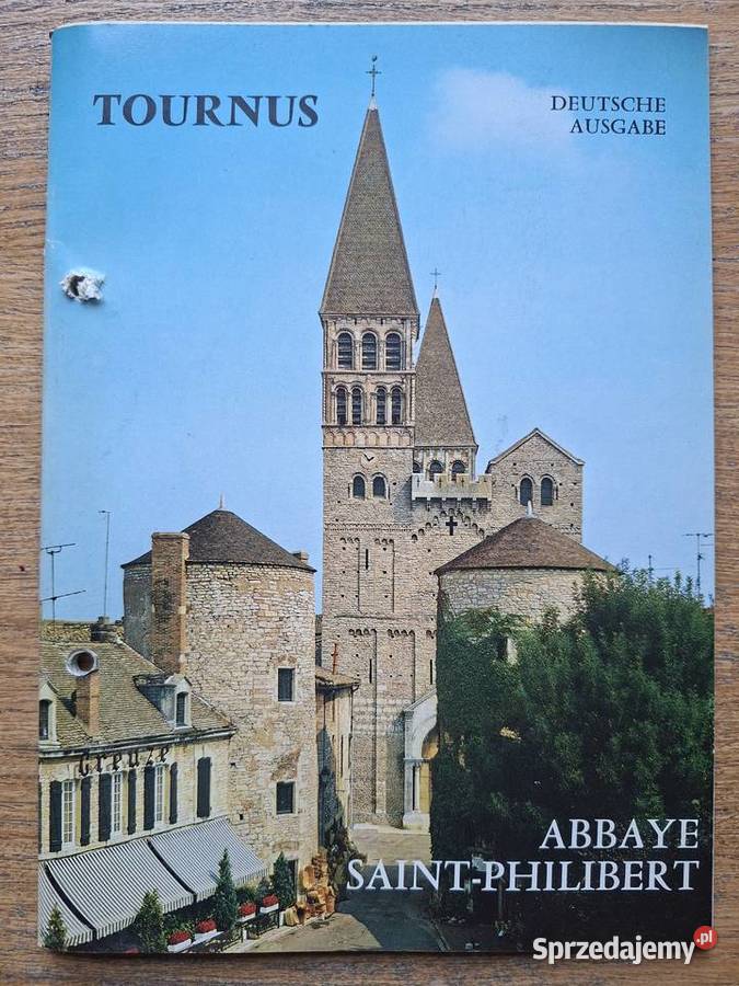 Tournus Abbaye SaintPhilibert j niemiecki Mapy i przewodniki Kraków sprzedam
