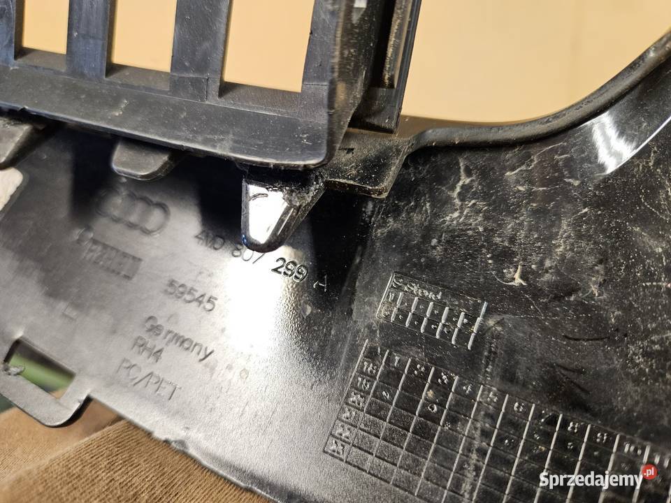 AUDI Q7 4M0 LIFT KRATKA LEWA ZDERZAKA PRZÓD osobowe Międzychód