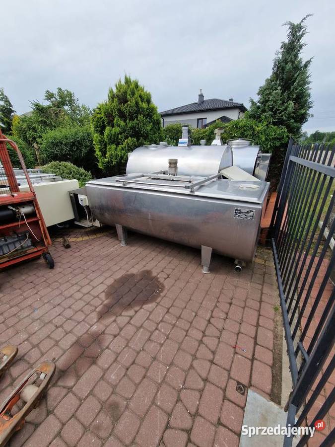 Schładzalnik zbiornik do mleka 1200l Japy Szczutowo