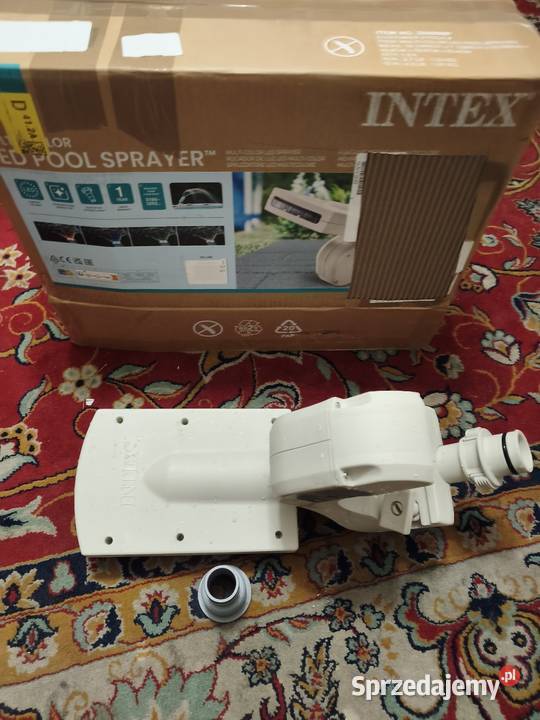 Nowoczesny natrysk fontanna LED Intex do basenu Ostrów Wielkopolski