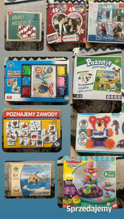 Playdoh i zestaw innych gier Lublin