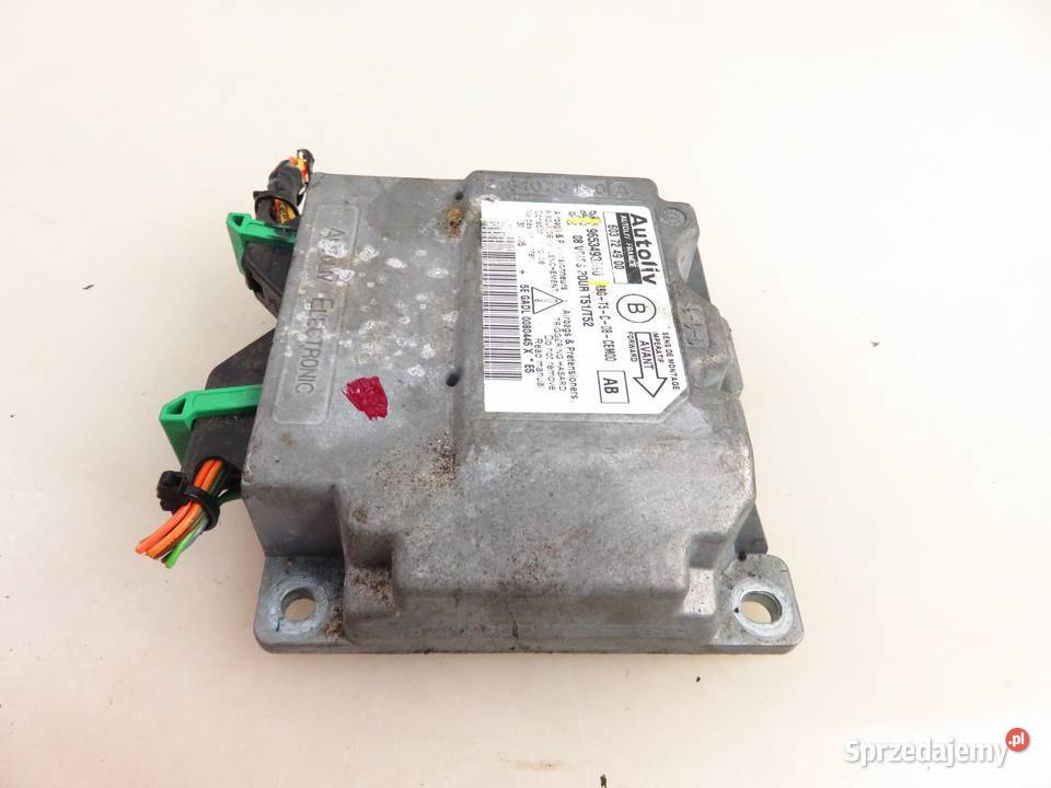 MODUŁ AIRBAG PEUGEOT 307 3AC 9653493380 osobowe Skrzynki bezpieczników