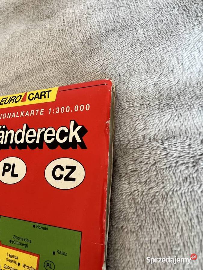 Euroregionalkarte Dreilndereck mapa Jasło sprzedam