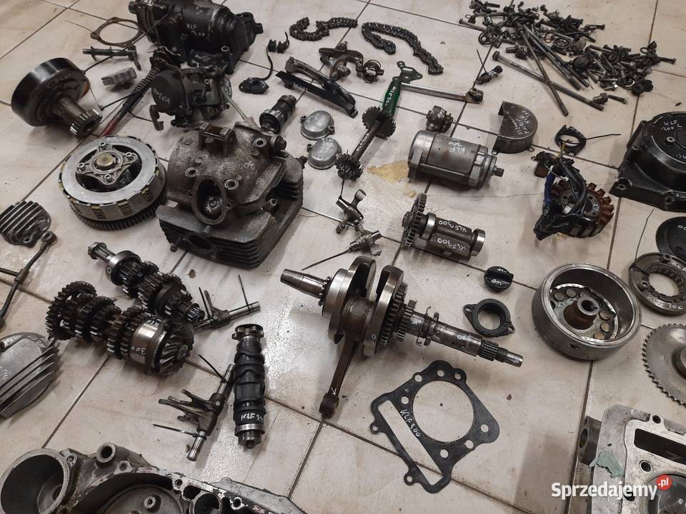 Kawasaki KLF 300 silnik części quad głowica dolnośląskie Jelenia Góra sprzedam