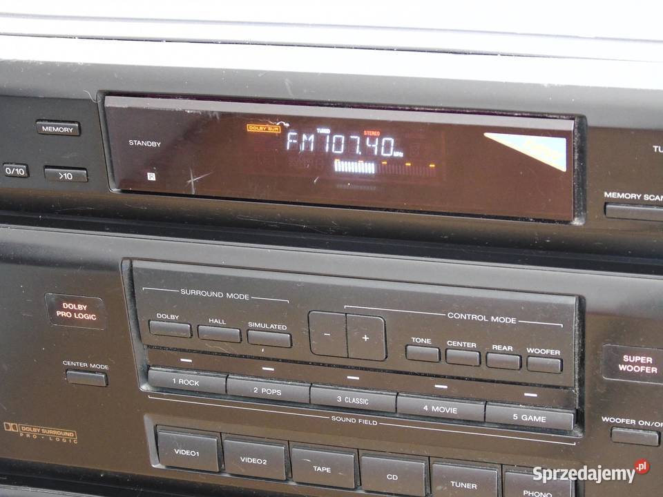 Wzmacniacz z radiem i magnetofon Sony HSTSE581 Jasło