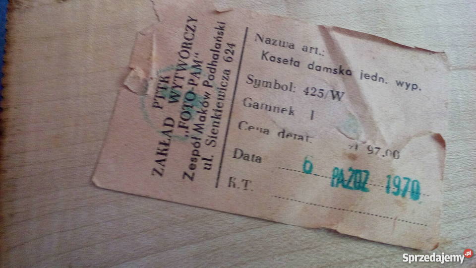 kasetka ozdobna Dekoracje i ozdoby sprzedam