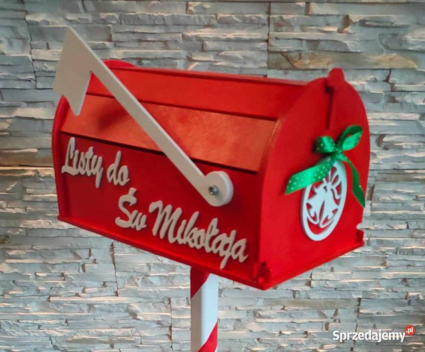 Skrzynka na Listy do Św Mikołaja dekoracja małopolskie