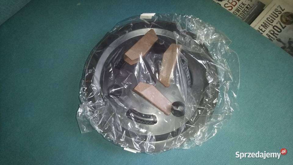 Duża szara DONICA LAMELA na nożkach Doniczki i osłonki Warszawa