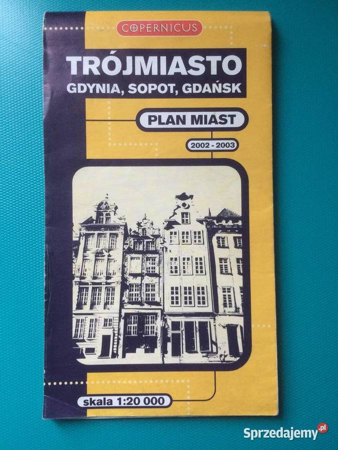 3374 Plan Trójmiasta Gdynia Sopot Gdańsk Szczecin sprzedam