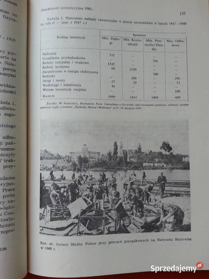 2964 Port Szczeciński Dzieje I Rozwój Do 1970 Antykwariat Szczecin