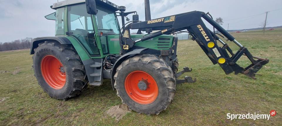 Fendt 514c z ładowaczem czołowym stoll