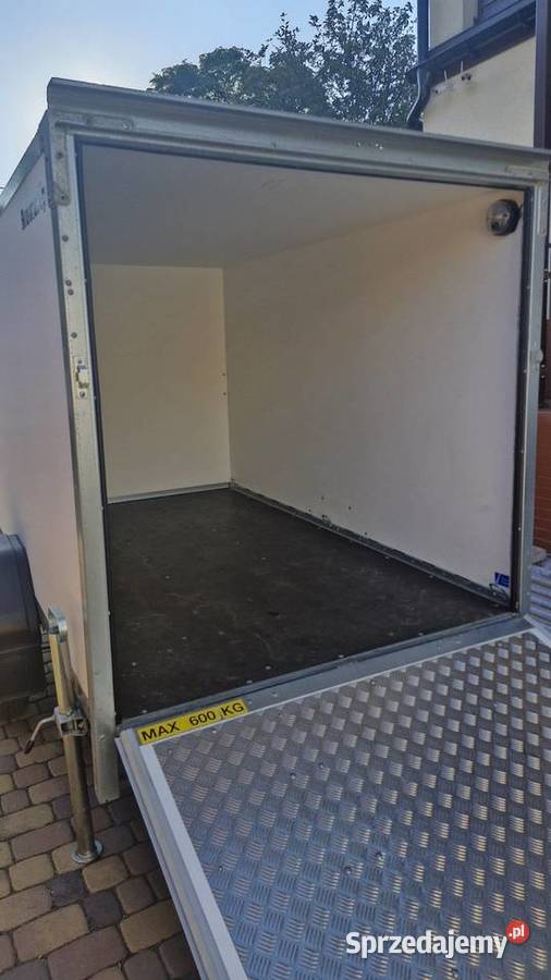 Przyczpa Brenderup Furgon Cargo Kontener Rampa 1 Włocławek sprzedam