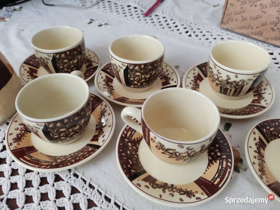 serwis ceramiczny dzbanek i filiżanki lubuskie Gorzów Wielkopolski sprzedam
