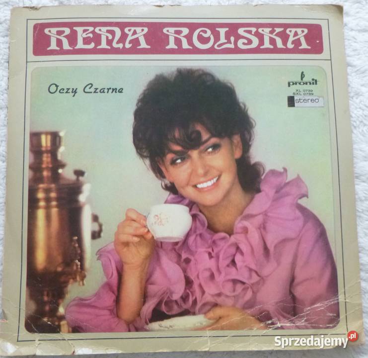 Płyta winylowa LP Rena Rolska Oczy czarne Kultura i Rozrywka Warszawa
