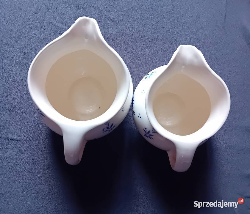 Dwa dzbanki fajansowe art deco Dutmar Urbach