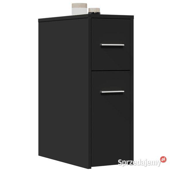 vidaXL Wąska szafka łazienkowa na kółkach Warszawa