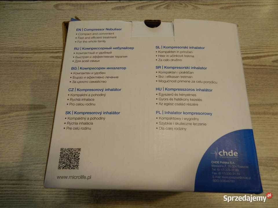 Inhalator Microlife NEB200 Leżajsk