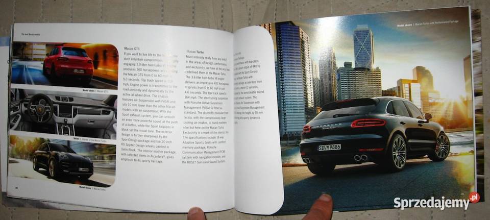 Porsche Model Range prospekt katalog