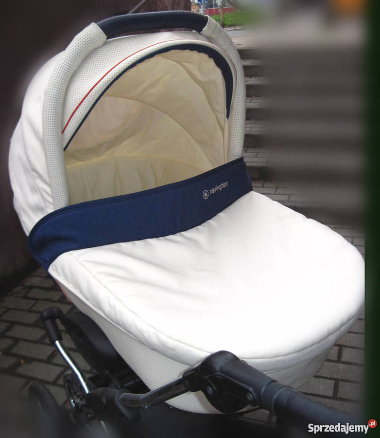 Wózek 2w1 Navington pompowane koła skretna oś