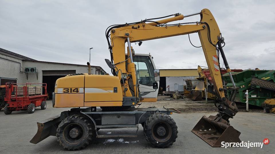 Koparka kołowa Liebherr A314 Litronic 9350 h 4 Sochaczew