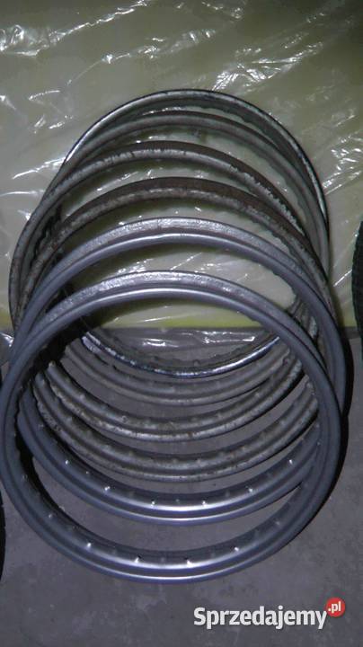 oryginalne obręcze i opony WSK używane