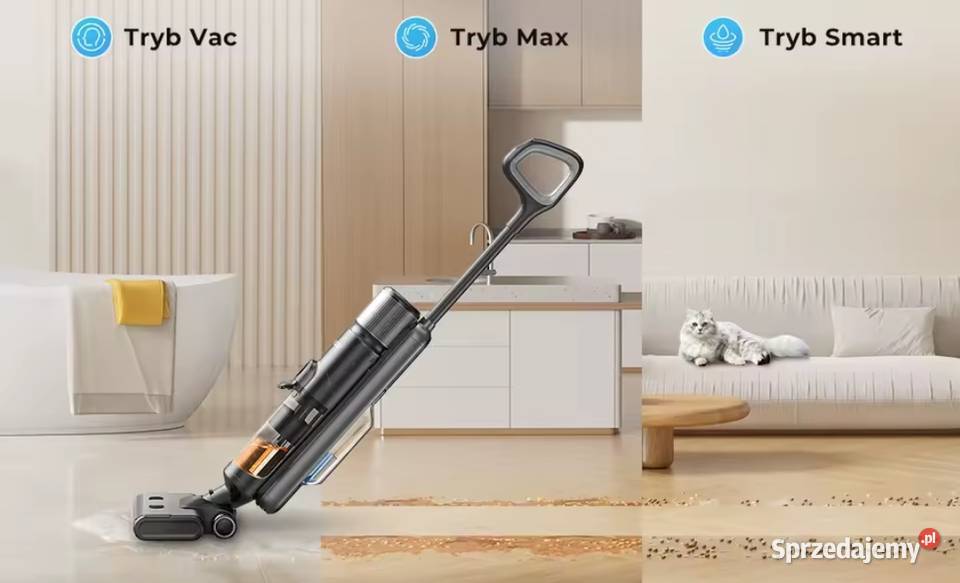 Bezprzewodowy Mop odkurzacz pionowy Lublin sprzedam