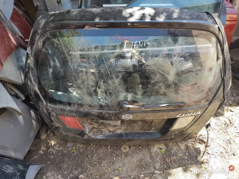 SUZUKI LIANA combi klapa tył z szyba części blacharskie świętokrzyskie