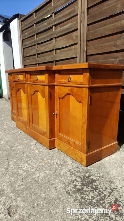Komoda drewniana w stylu Biedermeier złota Komody Warszawa