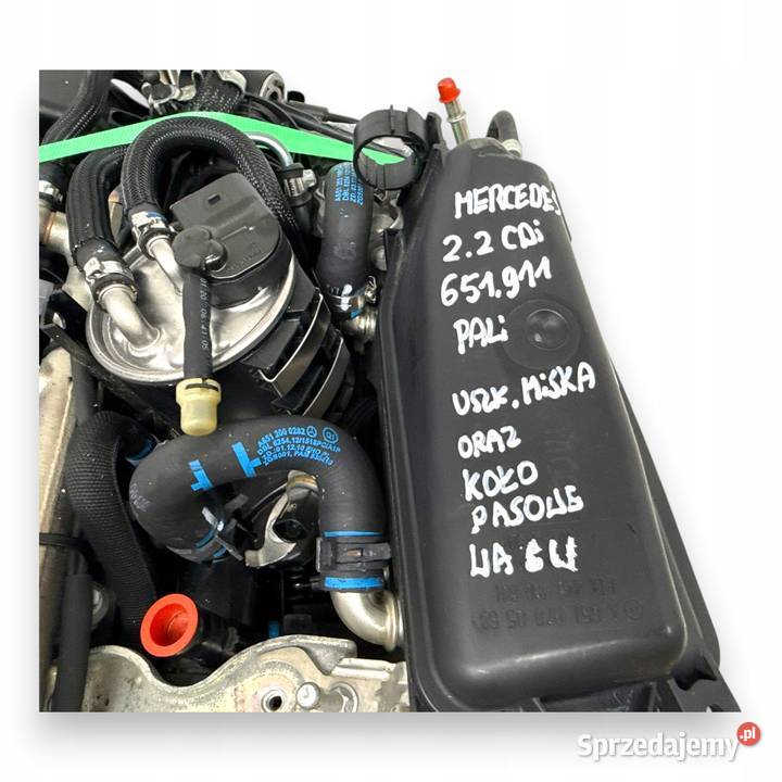 SILNIK 651911 Mercedes W204 C204 22 CDI diesel Chełm
