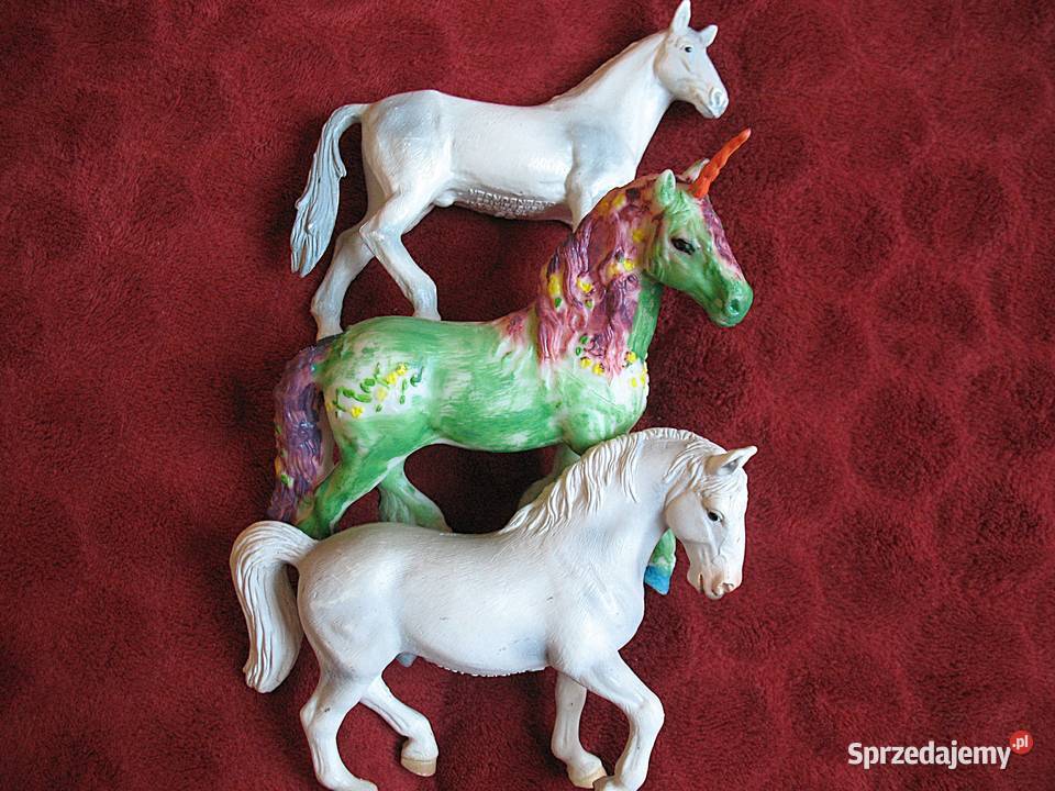 Koń Jednorożec Figurka masa utwardzana 12 x 13 x Siedlce