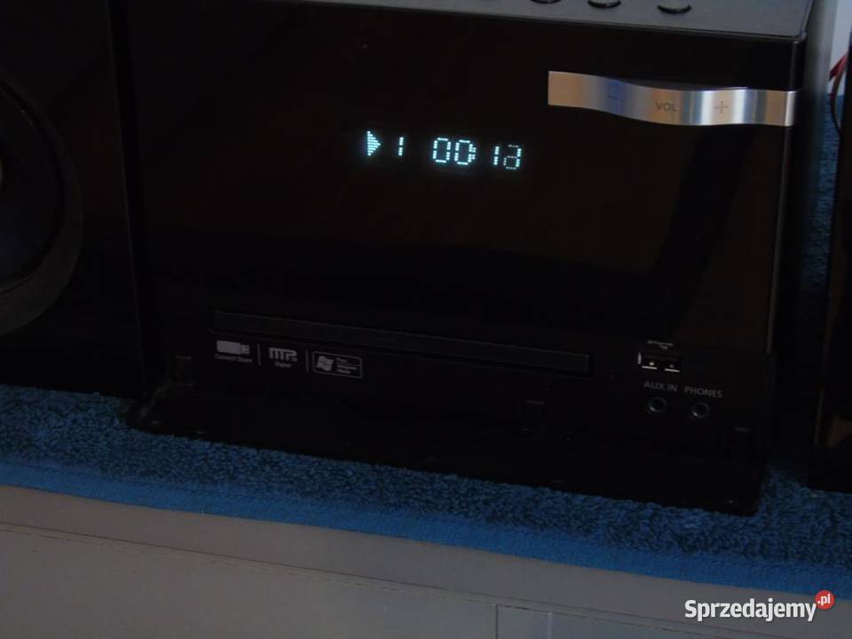 Wieża Samsung z kol USBrec mp3 RDS AUX WYSYŁKA Audio