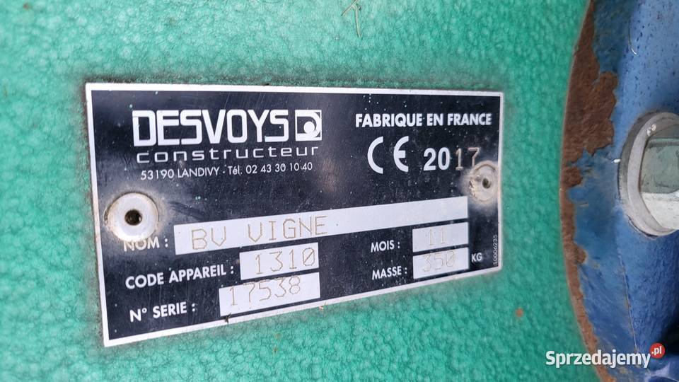 Kosiarka do trawy 135 3 ramiona Mulcher Desvoys Góra Kalwaria sprzedam
