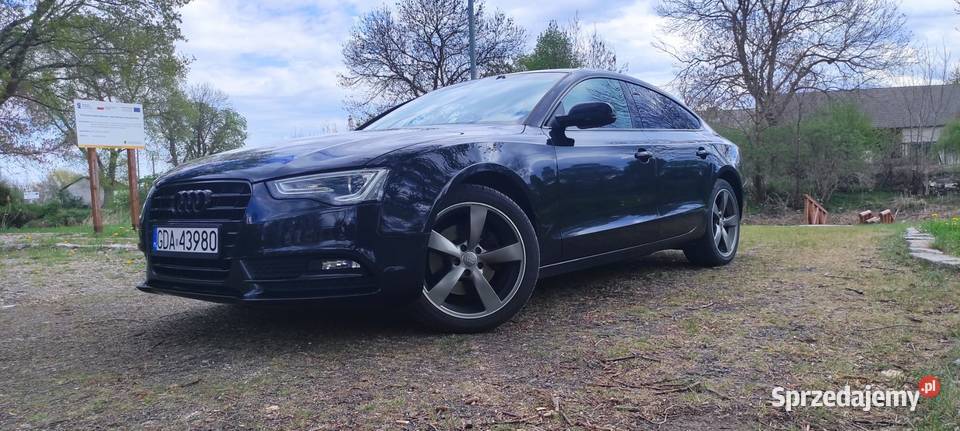 BLACK A5 SPORTBACK 20 TDI 190 BIXENON RADAR 2 bluetooth pomorskie Suchy Dąb