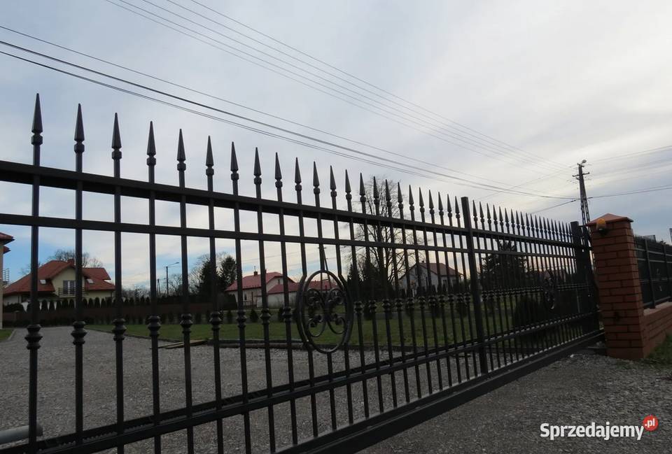 Brama jezdna E05 ocynk kolor dowolne wymiary Gorlice