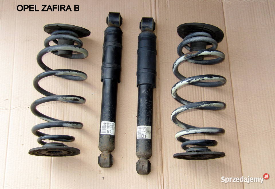 AMORTYZATOR TYLNYSPRĘŻYNA OPEL ZAFIRA B 16 16V Mysłaków