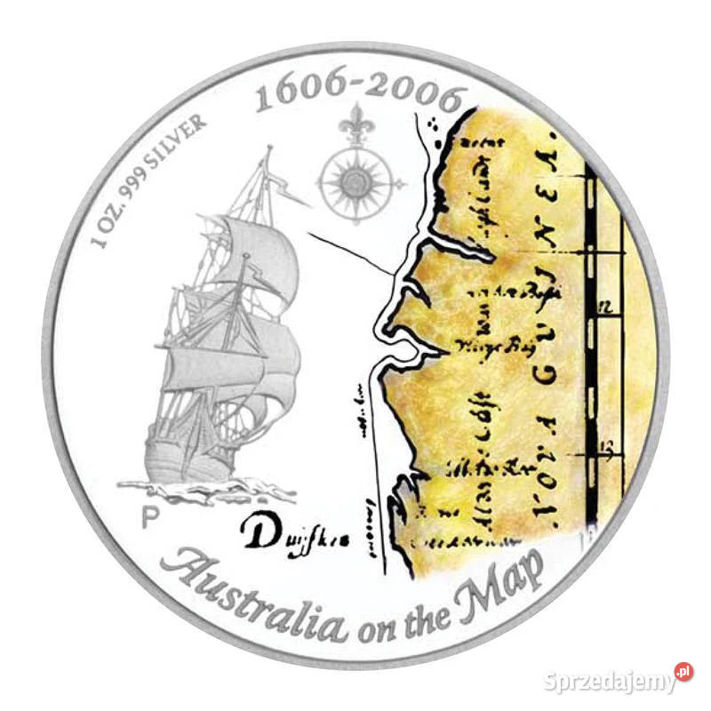 Srebrna moneta okolicznościowa Australia on the Warszawa
