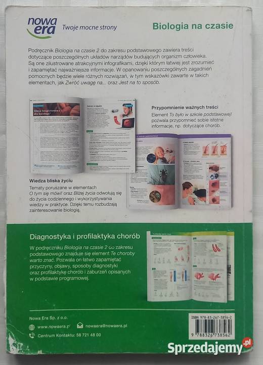 Biologia na czasie 2 podręcznik liceum i