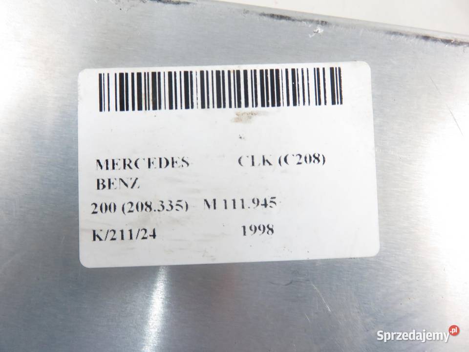 STEROWNIK MERCEDES CLK C208 0235458432 małopolskie