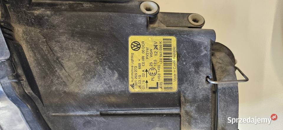 Vw Touran lampy przód xenon soczewka osobowe podkarpackie sprzedam