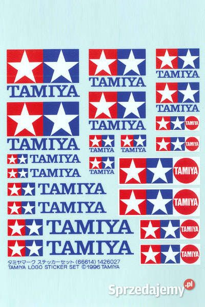 Tamiya 66614 Logo Sticker Set Warszawa